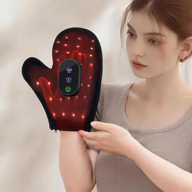 

Hand massager - wireless hand massager with heating and vibration functions, USB charging, handheld massager, gifts for women, m
