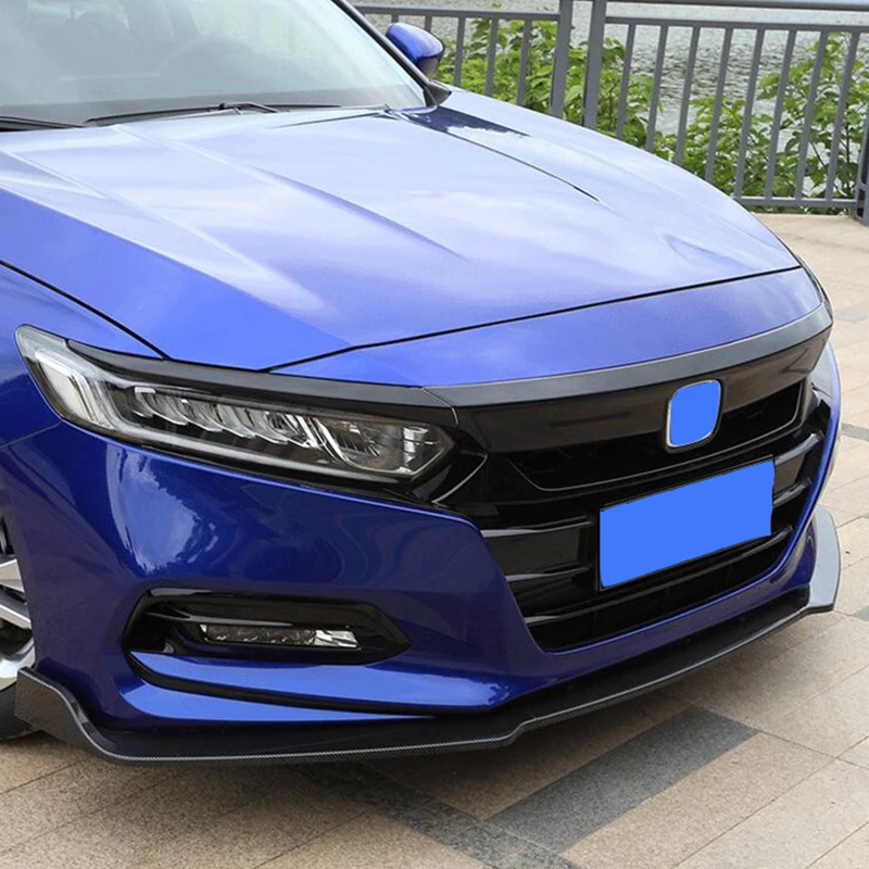 

Для Honda Accord 2018-2021 автомобильная решетка, накладка на полоску, украшение для капота, ABS материал, сплиттер, аксессуары, комплект кузова