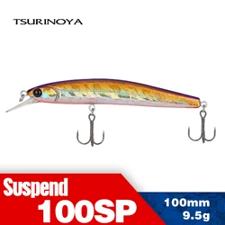 TSURINOYA Lure DW70 Suspending Jerkbait Fishing  Minnow 100SP 100mm 9.5g Pike Bass Lure Hard Bait Wobbler Crankbait Pesca Isca