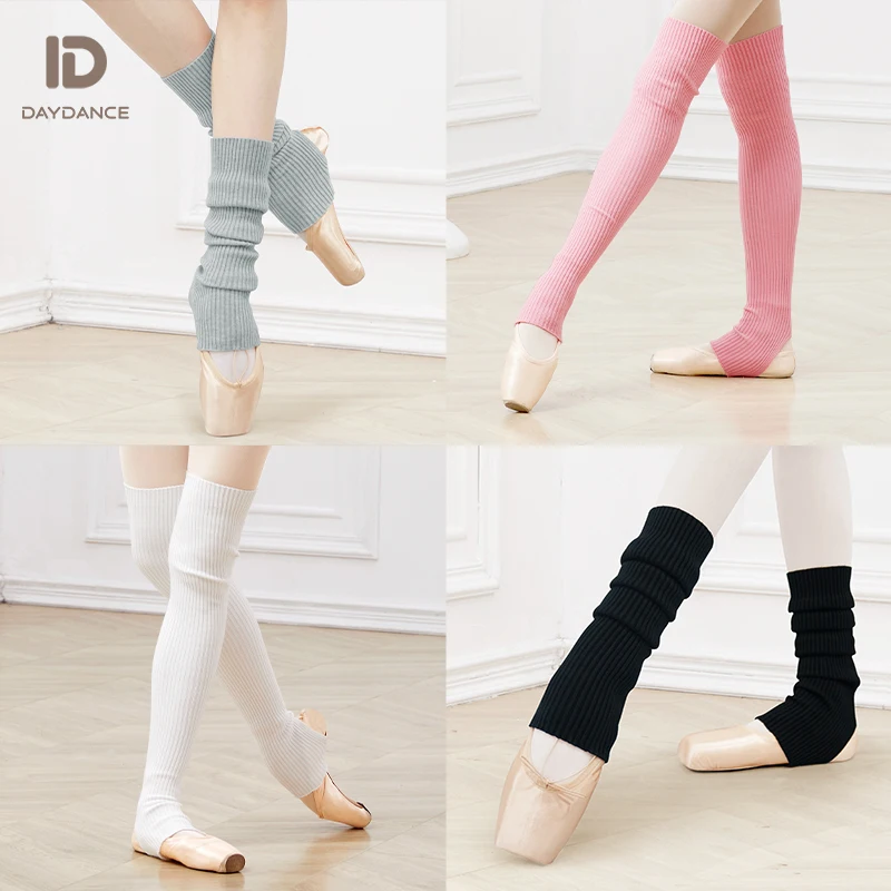 Women Girls Ballet Leg Warmers Knitted Socks Ballet Socks Ballet Stockings Yoga Socks Daily Wear Gym Fitness Dance Socks