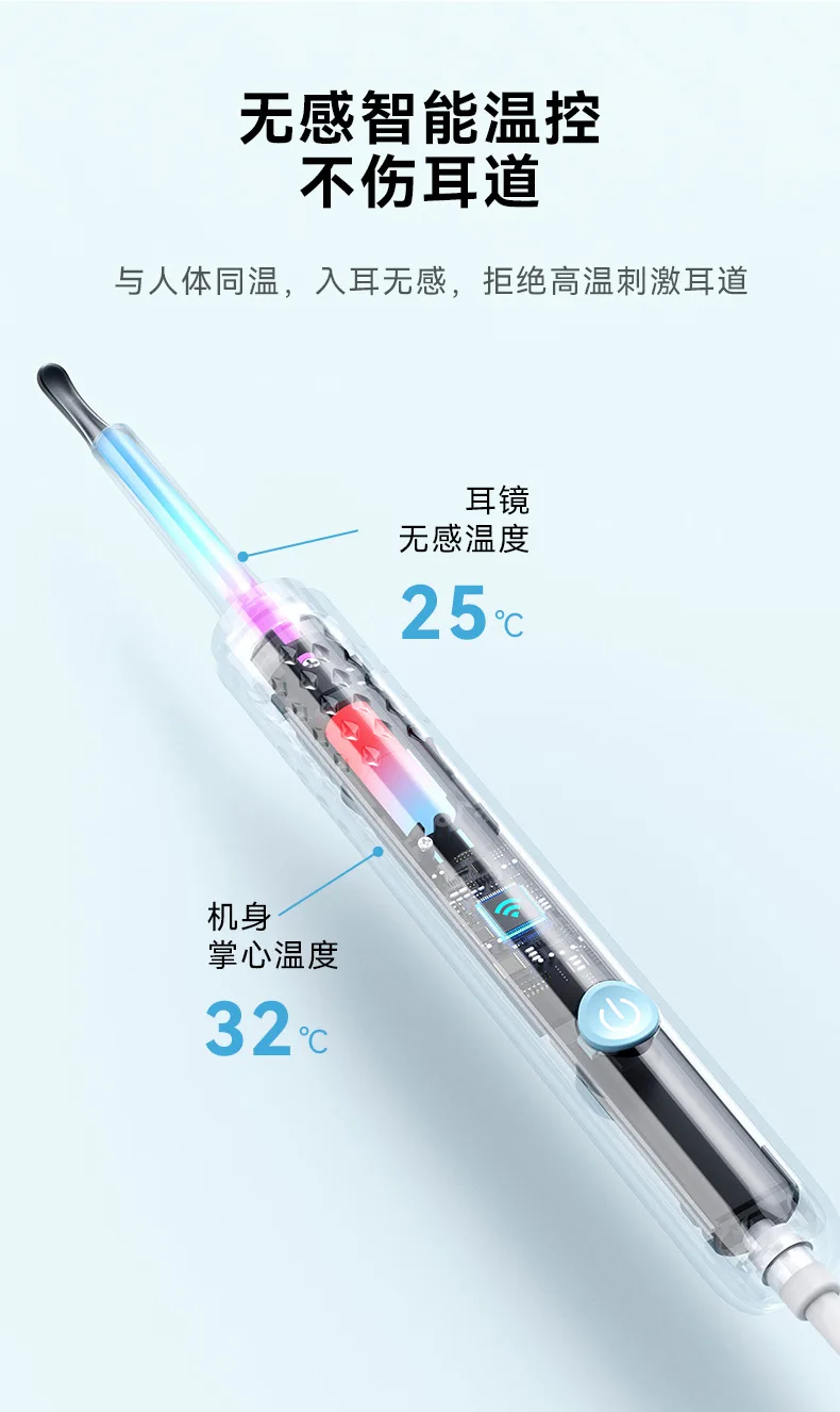 5.5 مللي متر 3in1 usb لنظام أندرويد OTG منظف الأذن CMOS Borescope Earpick المنظار التفتيش منظار الأذن مجهر رقمي