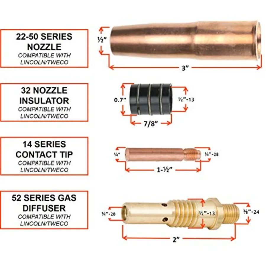 SA 250 Amp MIG Torch with 12 Feet Cable and Two-Pin Signal Connector for Industrial Welding Applications - High-Performance Dur