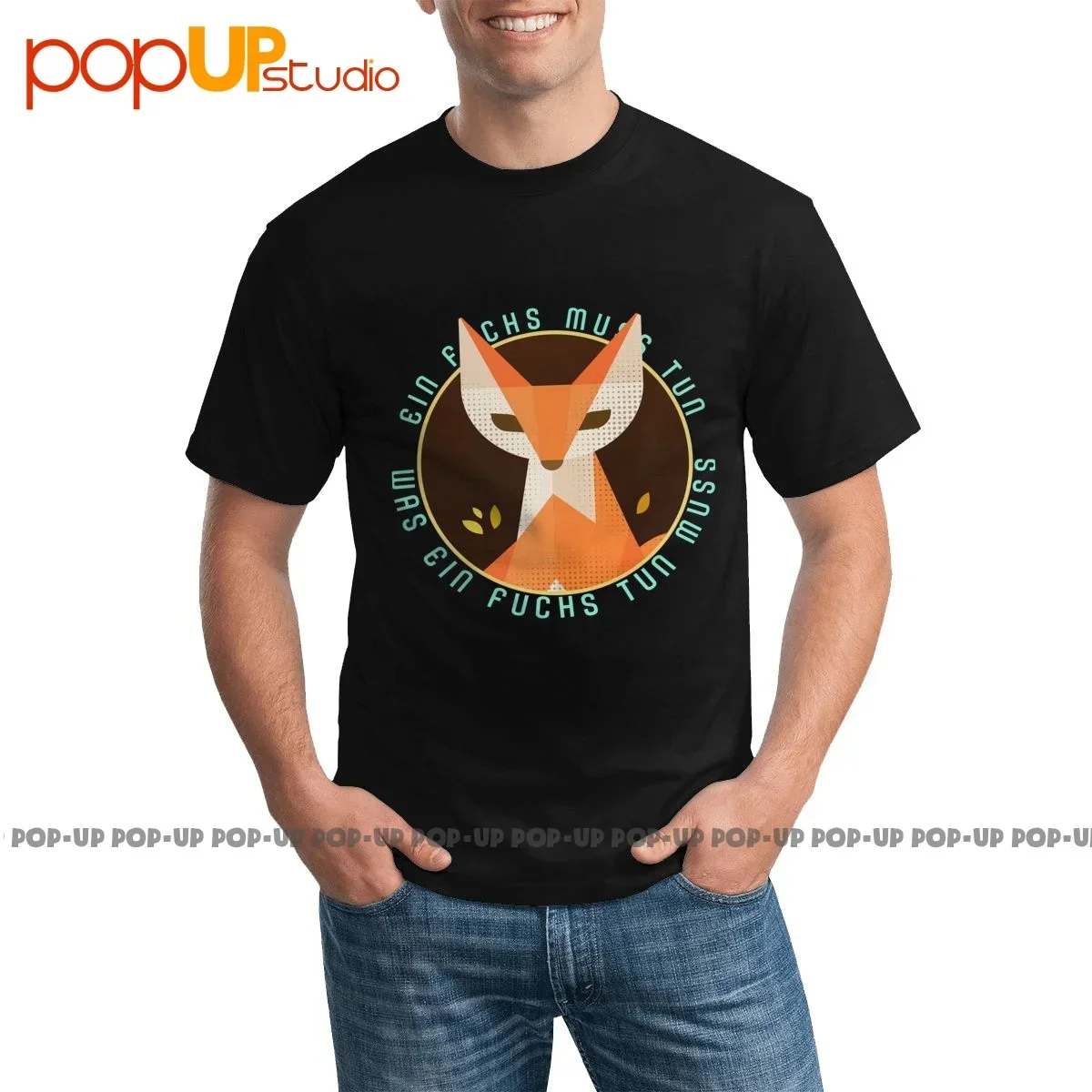 Cool Ein Fuchs Muss Tun Was Ein Fuchs Tun Muss T-shirt Print Vintage High Quality Tee Shirt