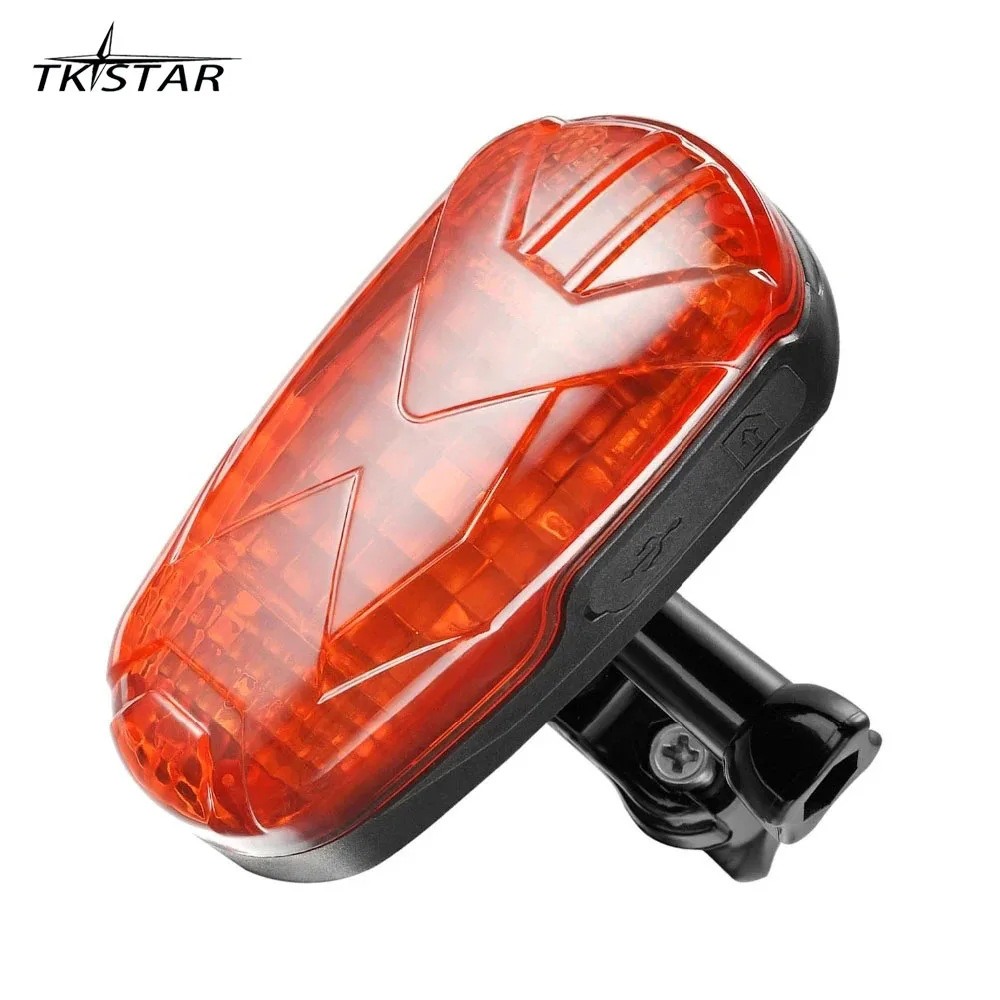 TKSTAR TK906 Bicycle GPS Tracker for Bike Tail Light GPRS Locator Tracking Device Waterproof Long Time Standby Alarm Free APP