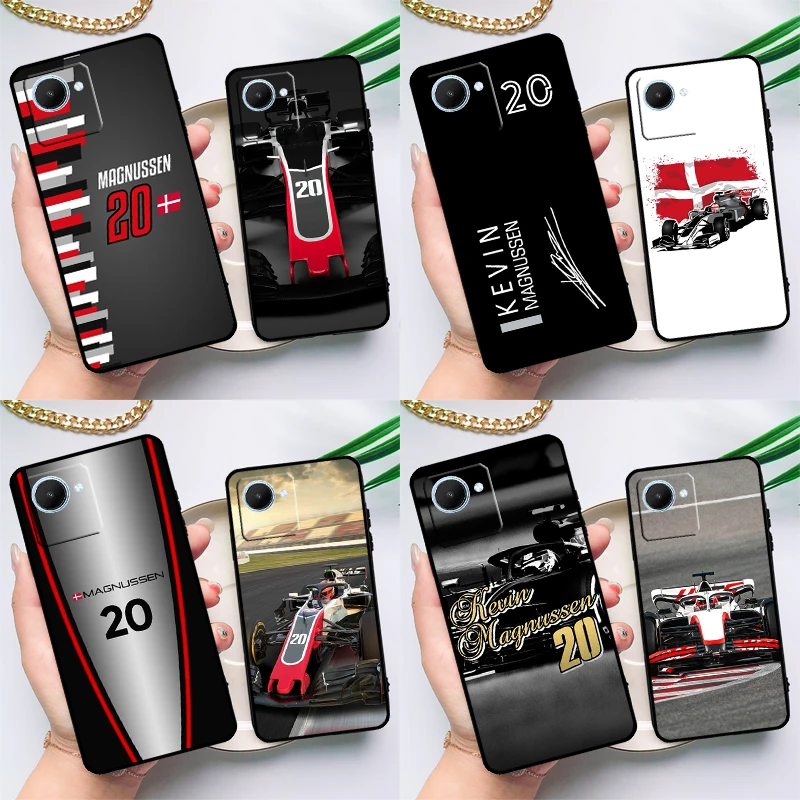 Kevin Magnussen F1 Case For Realme C55 C33 C31 C35 C30 C11 C15 C25s C21Y GT Neo 5 3T 2T 8 9 10 11 Pro Plus