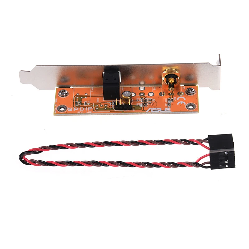 Braket Kabel Pelat Keluar Optik SPDIF untuk Motherboard Asus Gigabyte Msi