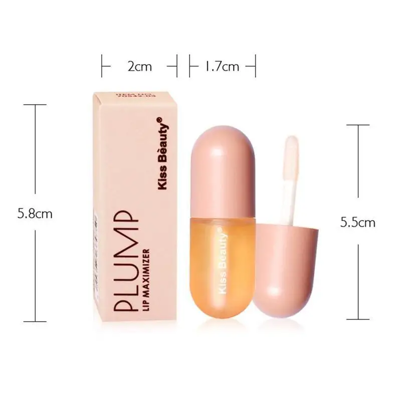 Mini Cápsula de brillo de labios, líquido hidratante, maquillaje brillante, cosmético de belleza, P0c2