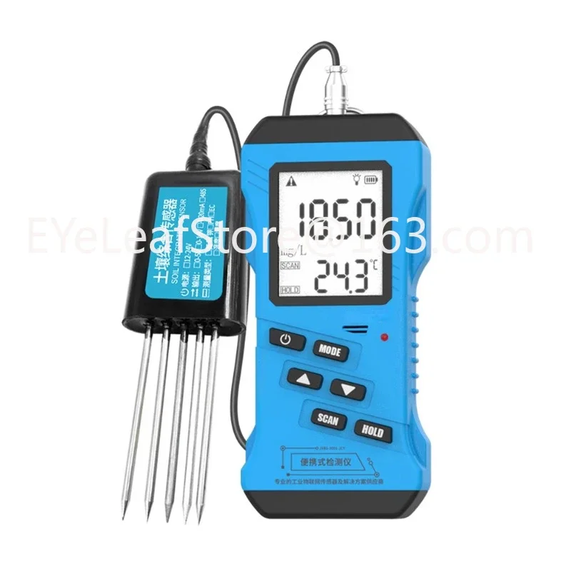 Handheld Soil Speed Measuring Instrument Nitrogen Phosphorus Potassium Ph Ph Nutrient Moisture Nutrient Conductivity Detector