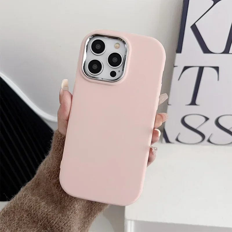 Phone Case For IPhone 17 16 Pro Max 15 14 13 12 11 SE2/SE3 Xs Xr 7 8 Plus TPU Soft Protection Back Cover