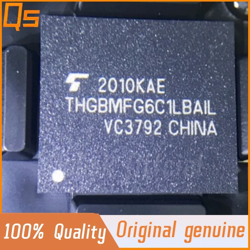 

New Original THGBMFG6C1LBAIL FBGA-153 GB EMMC storage font library IC