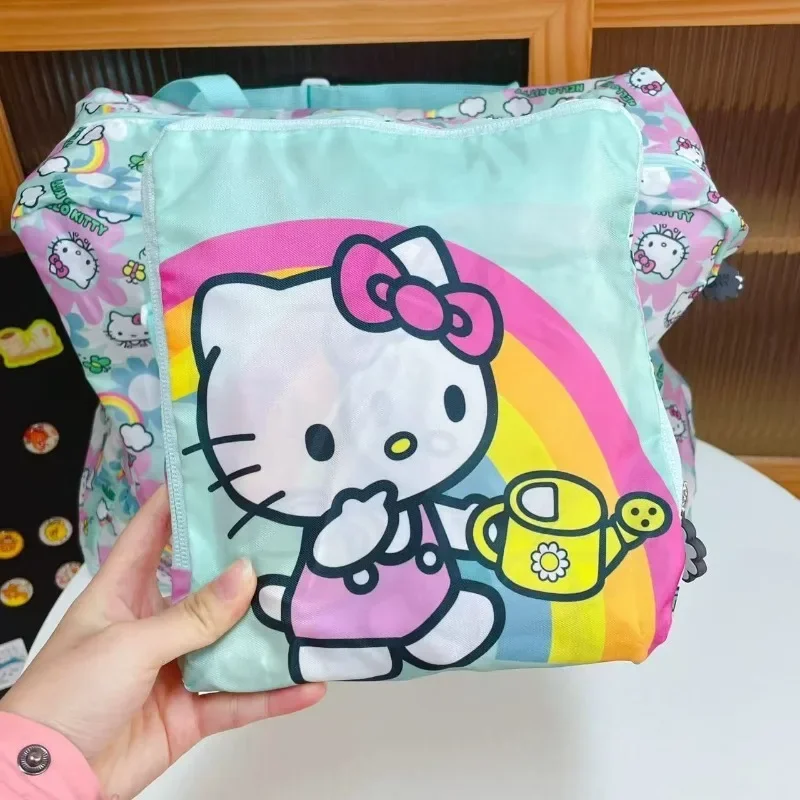  Large Capacity Travel Bag Duffle Bag for Womne Girl College Student Polyester Durable Kawaii for Carry on Luggage
