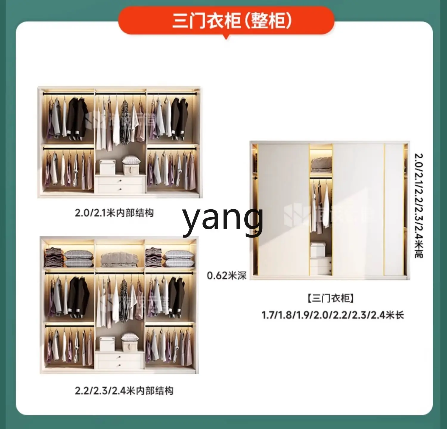 

Lmm solid wood sliding door wardrobe home bedroom modern simple small apartment sliding door large wardrobe