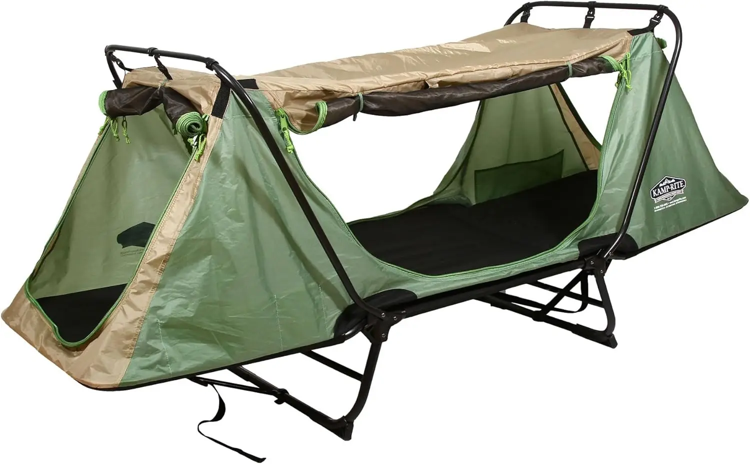 -Rite Original Quick Setup 1 Person Cot Convertible as Lounge Chair, and Tent