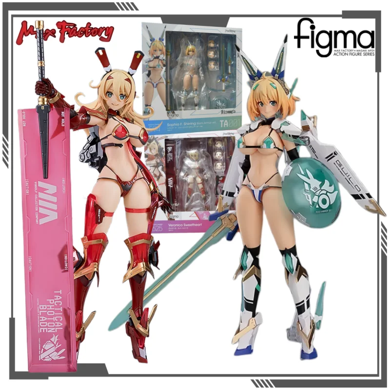 

Max Factory Original FIGMA Action Figure Series BUNNY SUIT PLANNING Veronica Sweetheart Collectible Model Ornaments Gift for Boy
