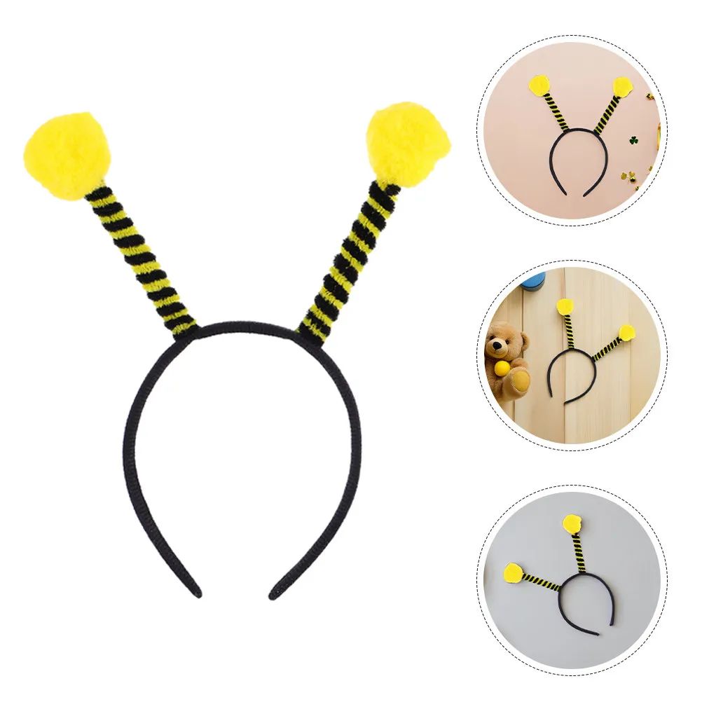 

12Pcs Bee Antenna Headbands Adorable Insect-Themed Hair Accessories for Children Women Halloween Costume Party Roleplay Playtime