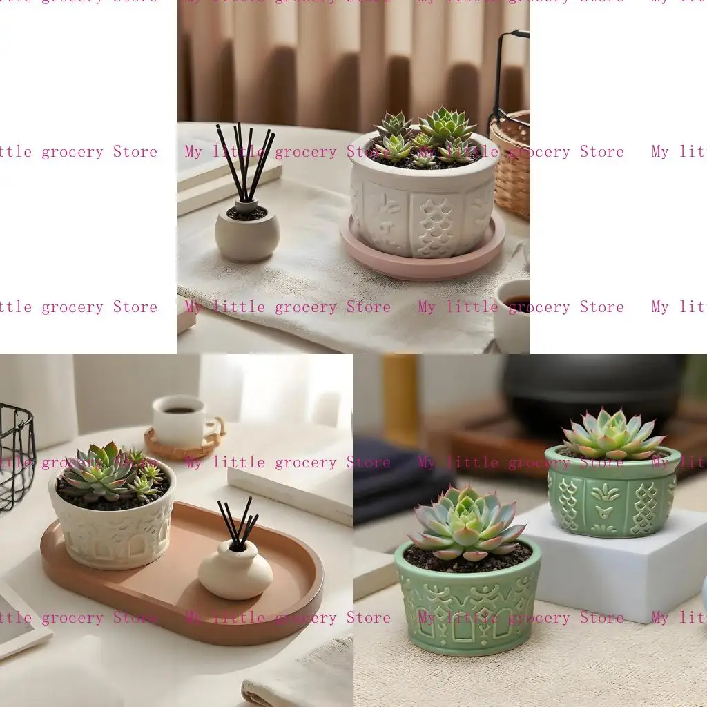 

D5BD Цветочный круглый силиконовый плантатор Гибкий продукт.