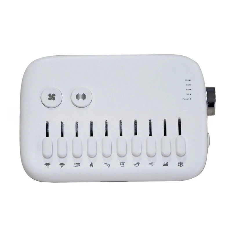 Sleep device, sleep aid, speaker with breathing light