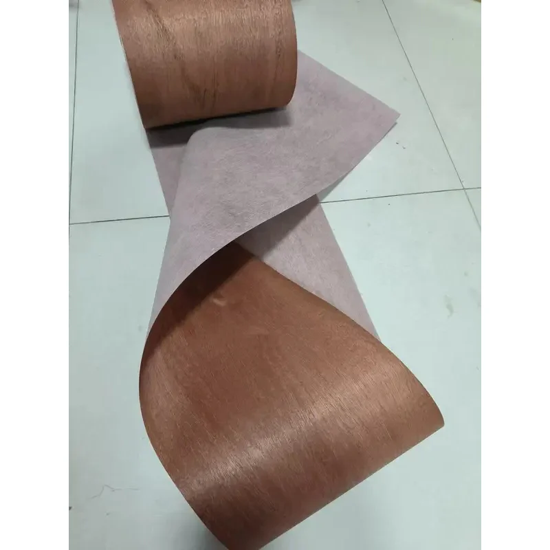 1Volume250Centimeter natural black walnut wood veneer,Used for wooden furniture,Thin wood speaker cabinet,DIYGuitar veneer,Drift