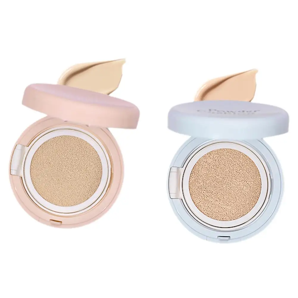 BB Cream Air Cushion Fuller Coverage Waterproof Long-lasting Foundation Face Concealer Cushion 2 Colors Compact Makeup W4Z0