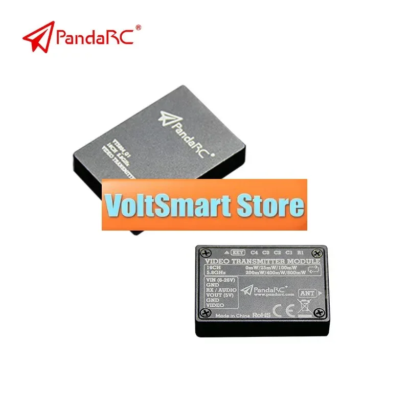 VoltSPandaRC VT5804 800mW 5.8G Long Range Video Transmitter For Q1 X1 Durable High Power FPV Drone Racing