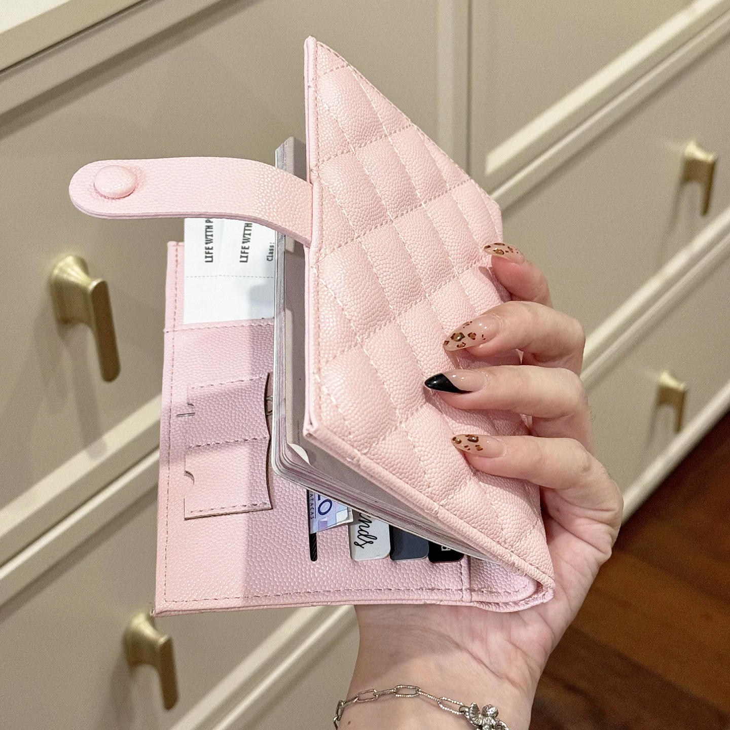 

Travel Canion Passport Wallet Inclusive of Boarding Document Storage Bag Multi Functional Personalized ID Case for Youth