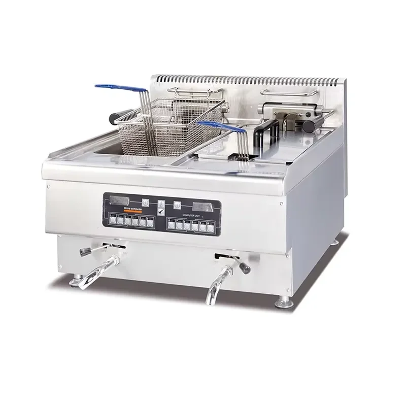 2026 Seller Commercial Countertop Electric Deep Fryer | High Capacity Catering Equipment for Chicken, Chips & More