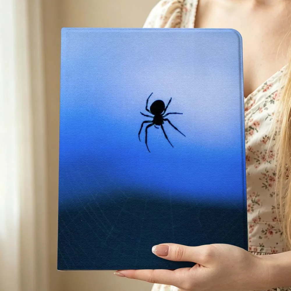 Black Spider Pattern Pen Tray For Huawei MediaPad MatePad Honor Pro V6 9 V8 X9 X 10 13.3 12.3 11 11.5 Inch Tablet Case