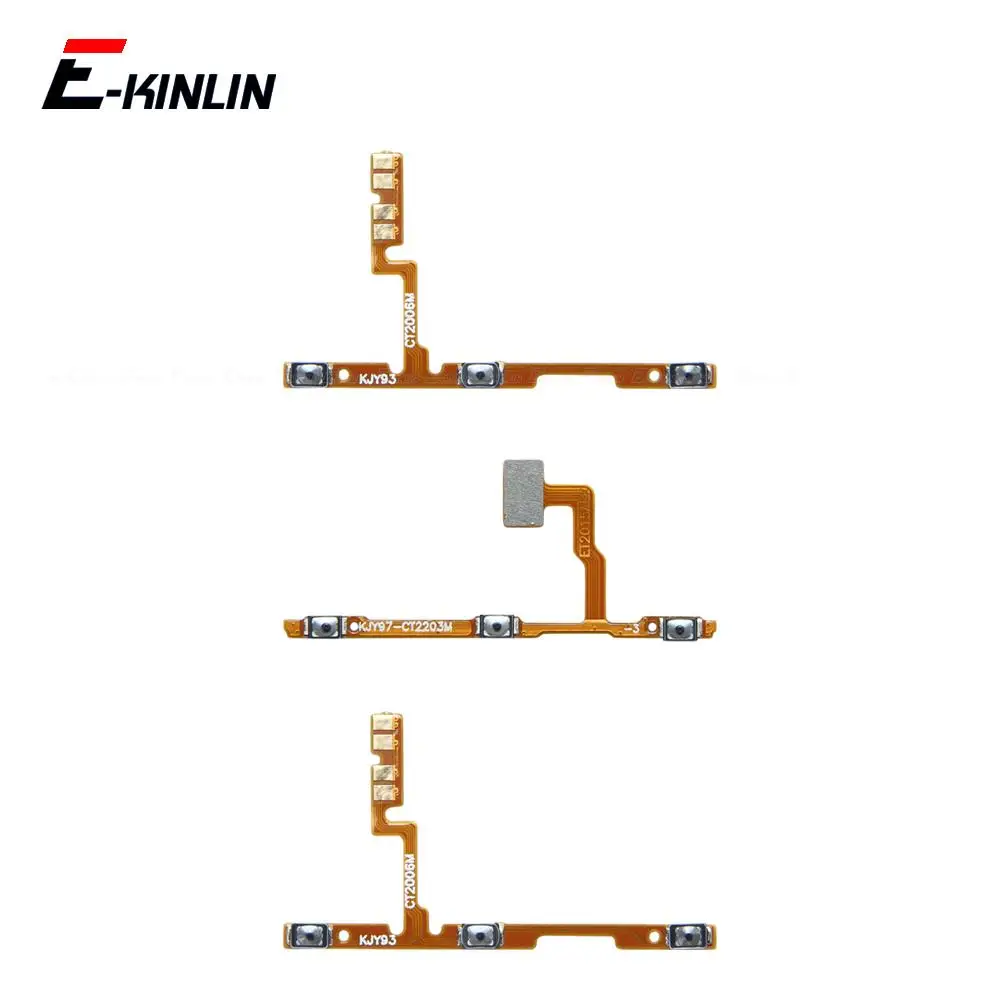 Switch Power ON OFF Key Mute Volume Button Ribbon Flex Cable For Vivo Y90 Y91 Y91C Y91i Y93 Lite Y93s Y95 Y97 Replacement Parts