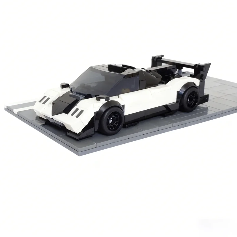 

354 шт. MOC City Champions Pagani Zonda R Evol очень модель строительных блоков рождественские подарки конструкция DIY креативные игрушки идея