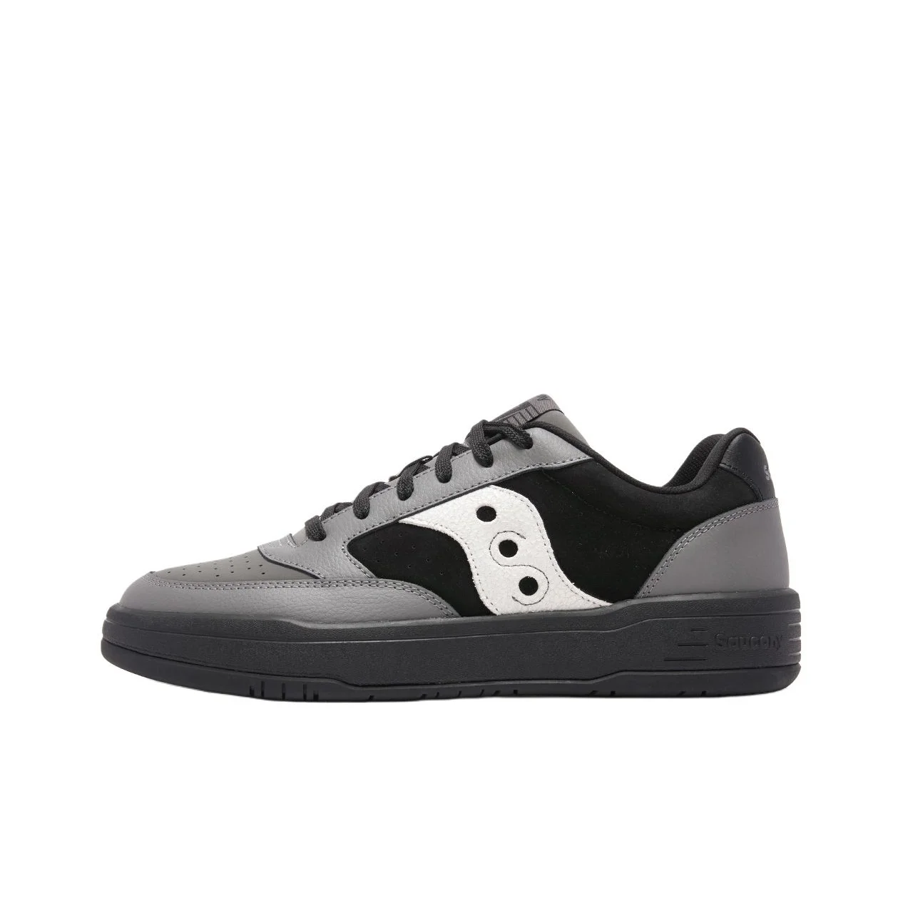 Saucony Jazz Skateboard Shoes Unisex Gray Black White S79046-20