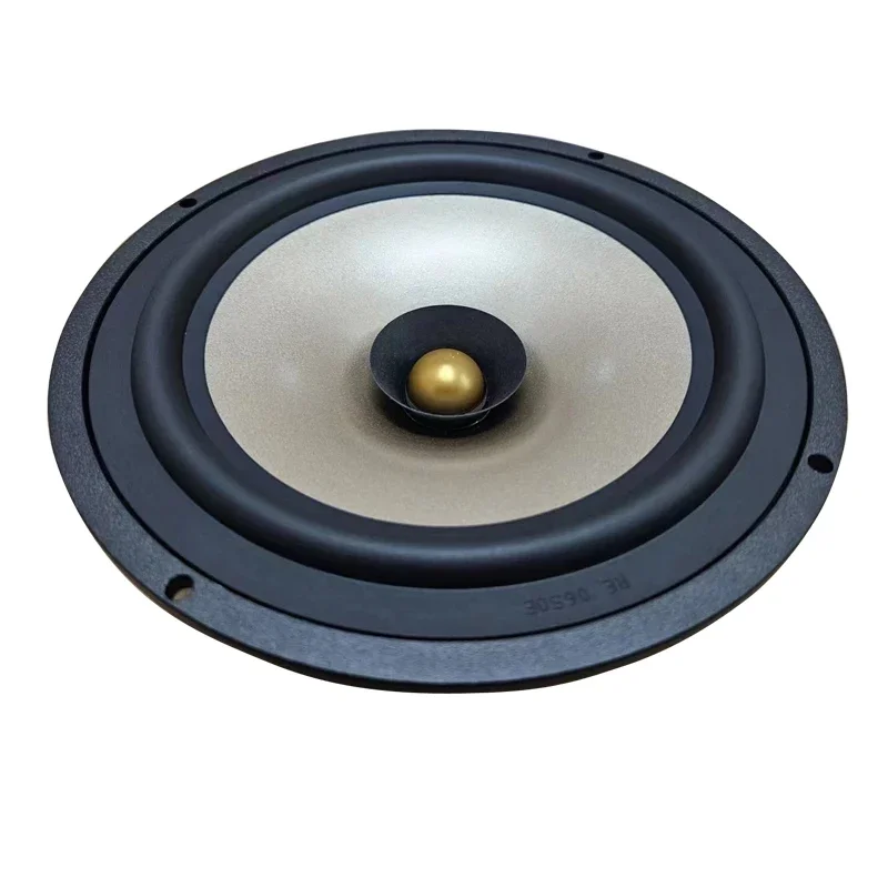 1 шт., драйвер для динамика, полный диапазон частот 6,5 дюйма, смешанный золотой бумажный конус IIR с резиновым покрытием, 170 Ом, 25 Вт, внешний диаметр мм