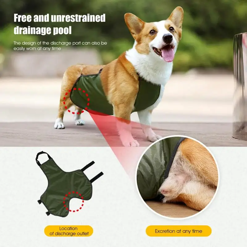 Breathable Dog Diapers Dog Belly Band Pet Wraps Pee Diaper Male Waterproof Pet Clothes Dog Belly Band For Dogs Indoor Or Outdoor