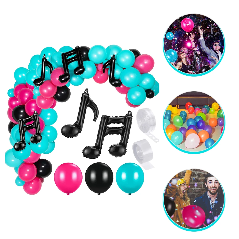 

Party Decorations for Adults Balloons Props Note Birthday Aluminum Film Kids Festival
