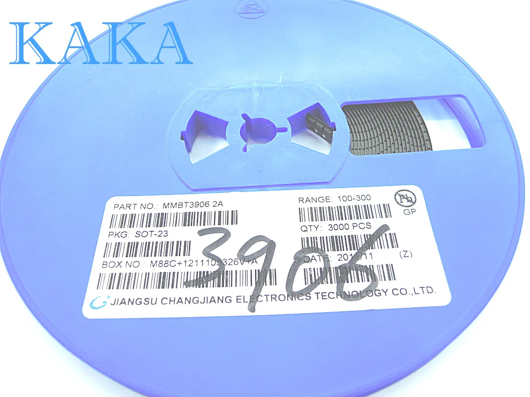 10PCS New Original MMBT3906  SOT-23 2A