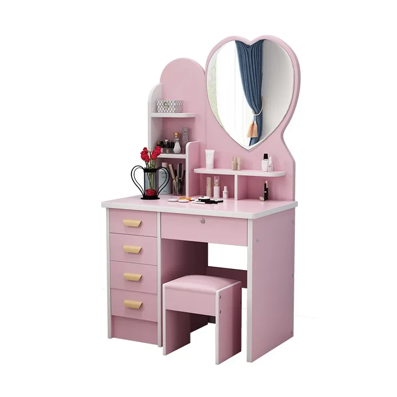 

Dressers Vanity Desk Storage Cabinet Makeup Tables Hairdresser Dresser Bedroom Furniture Vanity Table With Mirror Tocador