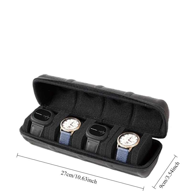 3 Slots Smart Watch Storage Bag Waterproof Shockproof 4 3 Slots Smart Watch Storage Bag Waterproof Shockproof