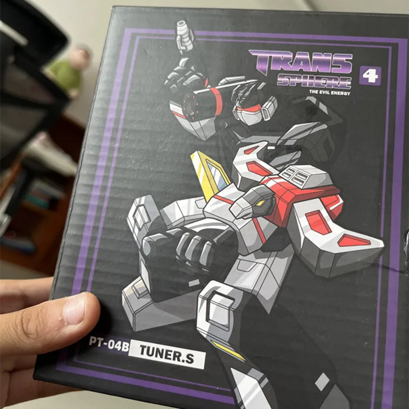 PocketToys PT04B Transformatie robot speelgoed Dark Soundwave Action Figure kleinschalige Robot Geschenken Speelgoed