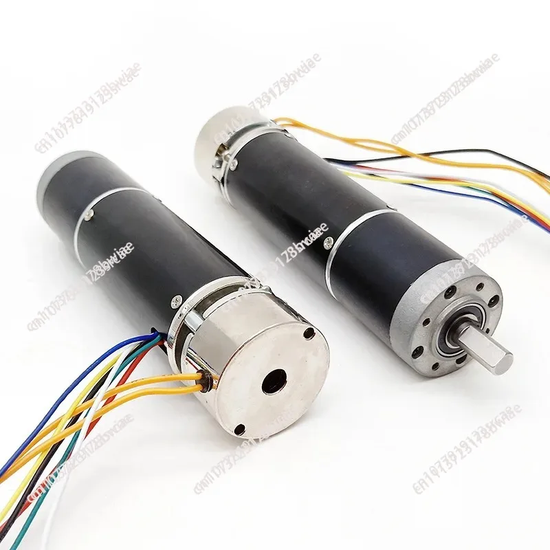 36mm DC Brushless Planetary Gear Motor with Holding Brake Power-Off Brake 24V Planetary Gear Motor for AGV Drive Wheels