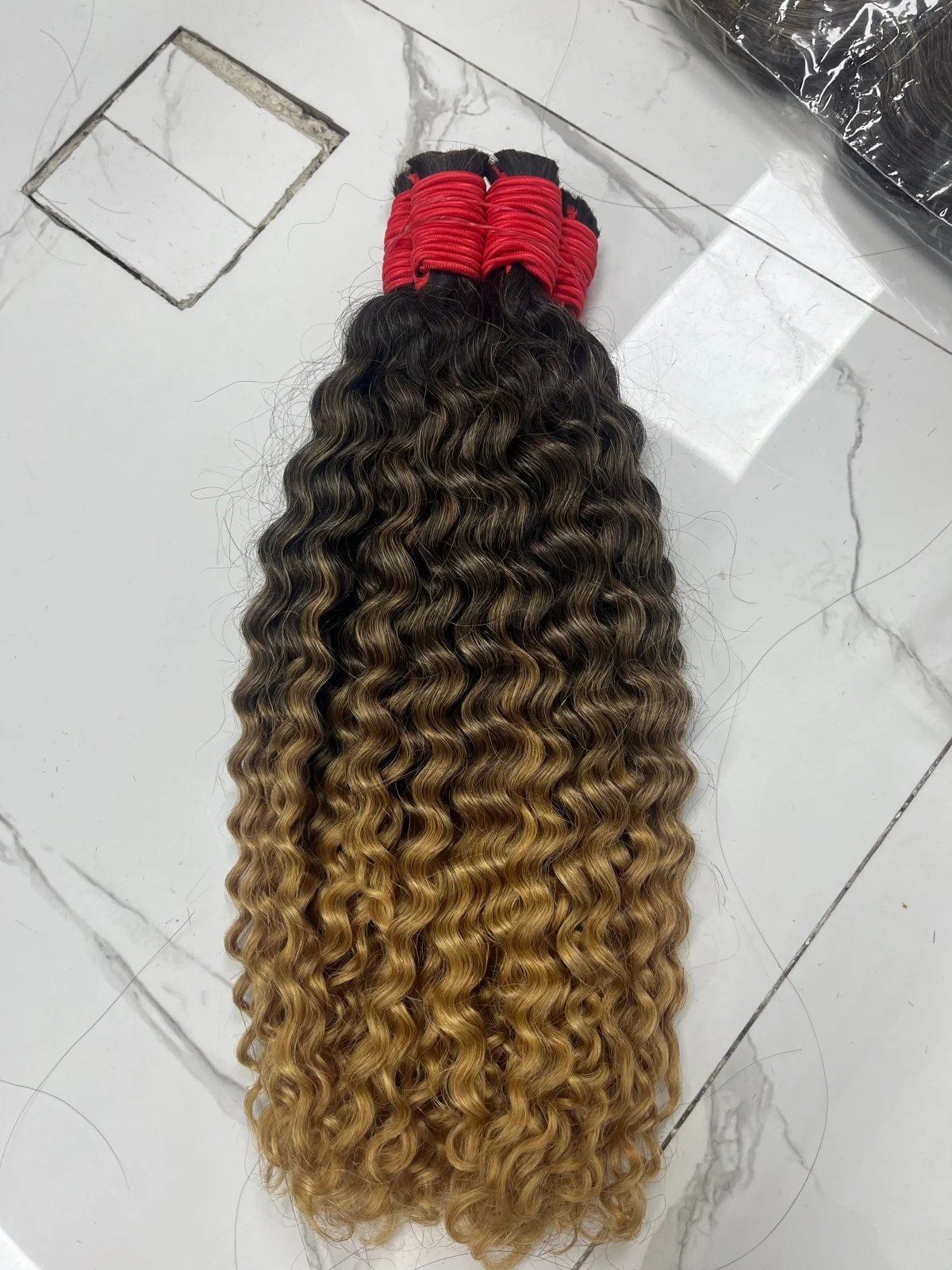 Highlight Body Wave Bundles Ombre Brown Blonde Bundle Brazilian Human Hair Weaving Extensions cabelohumano Loiro Cacho Misturado