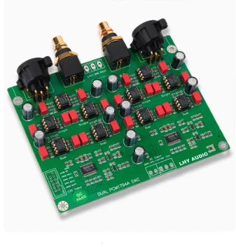 PCM1794A Dual Parallel  Decoder DAC Balanced Decoder Board USB Coaxial HiFi Audio DIY Kit 24Bit 192K