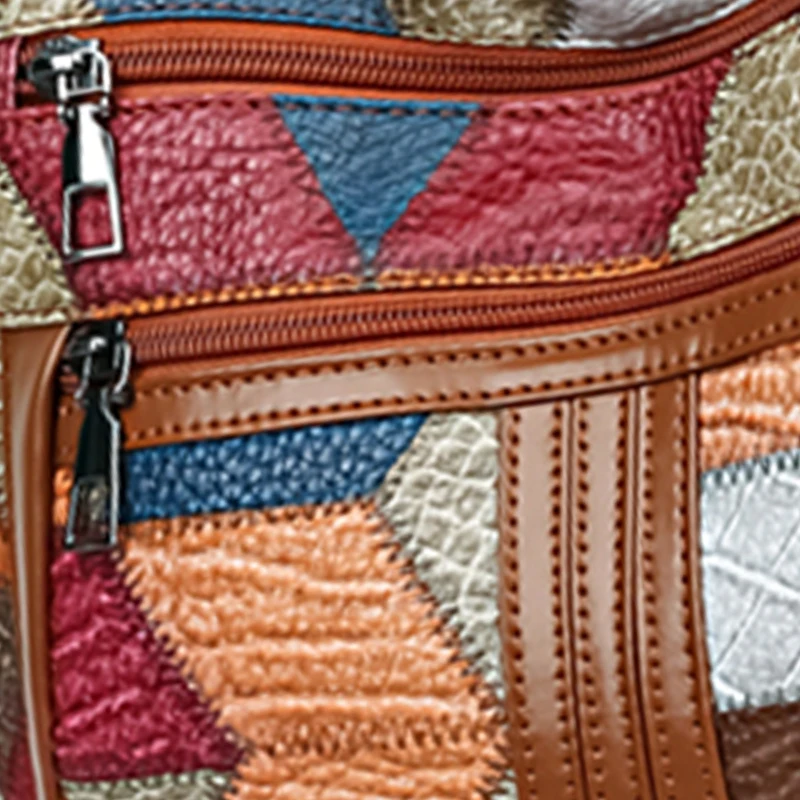 Adatto per riunioni all'aperto, viaggi, tasche di grande capacità, spallacci regolabili, leggeri e semplici