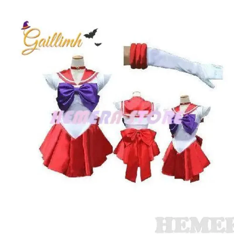 أزياء أنيمي Tsukino Usagi فستان موحد ملابس تأثيري شعر مستعار أصفر حفلة الهالوين كرنفال النساء Kidsa؛ 6'x,9;y'