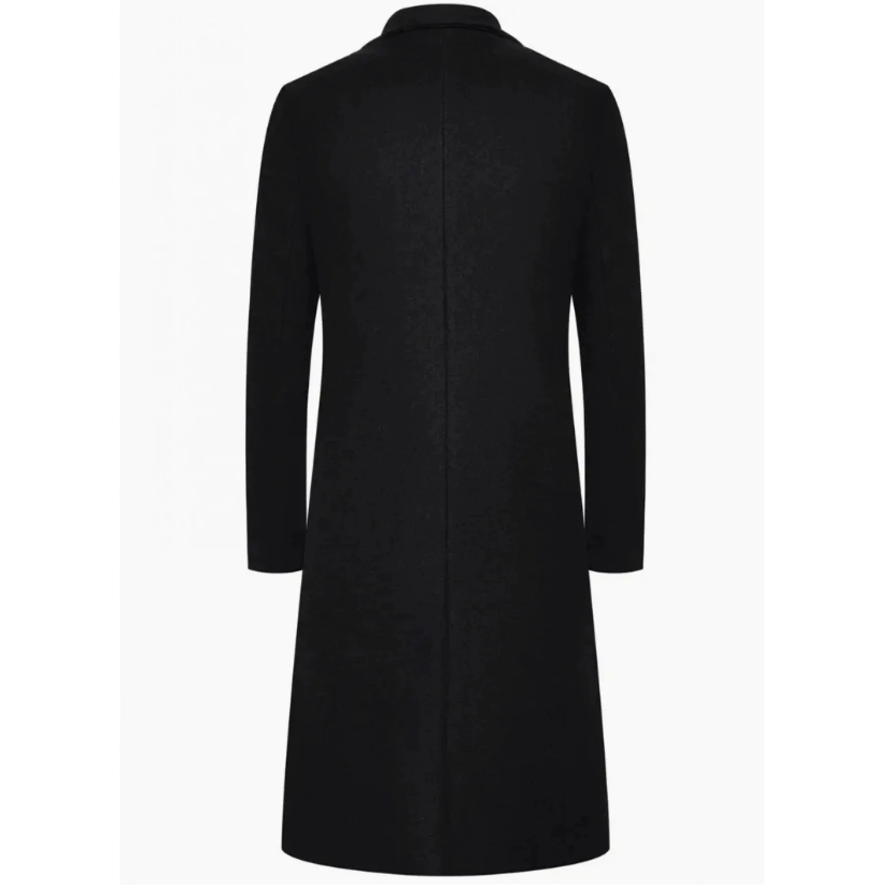 Autumn England Style Long Trench Men Cotton Solid Turn Down Collar Windbreaker Coats Male Smart Casual Single Breasted Outwear
