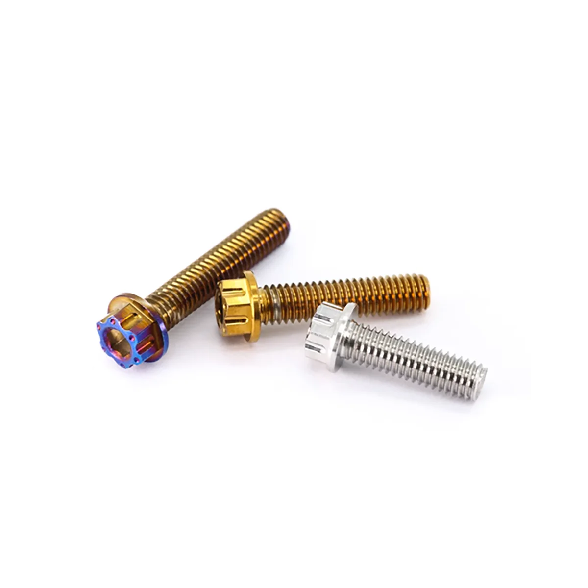 304 Stainless Steel Inner And Outer Hexagonal Flange Screws / Motorcycle Modified Mudguard  Bolts M6-M10