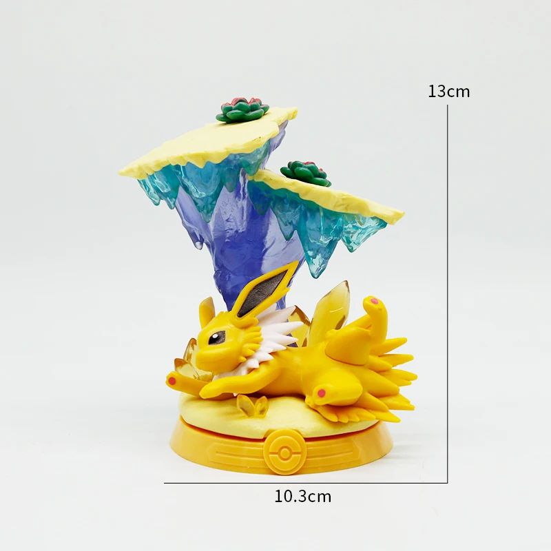 1/9 Stück Pokemon-Figur Spielzeug Eevee Sylveon Glaceon Leafeon Vaporeon Jolteon Umbreon Actionfigur Desktop-Ornamente Modelle – Detail 8