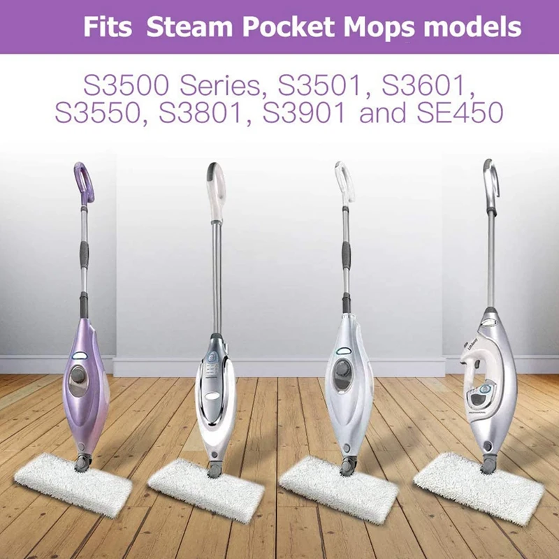 Cuscinetti per mocio a vapore di ricambio per cuscinetti per mocio a vapore Shark compatibili con la serie S3500 S3501 S3601 S3550 S3901 S3801