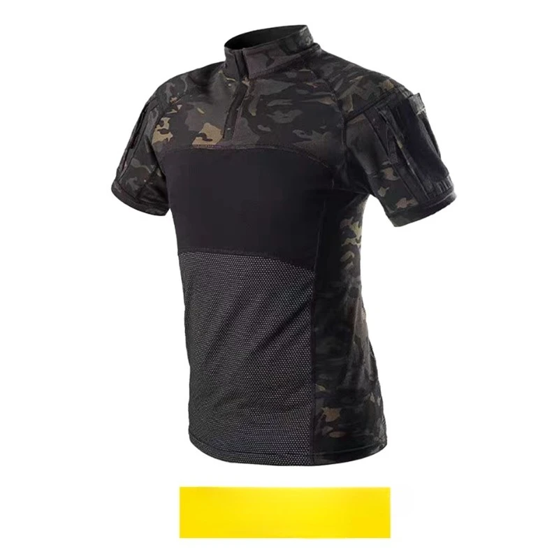 

Running T-shirt Tactical Frog Suit Short-sleeved T-shirt Men's Camouflage Suit Half-sleeved Training Suit Outdoor Physical Suit