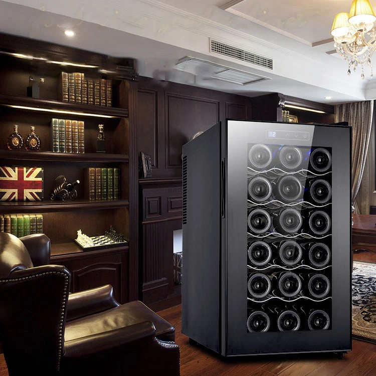 Good Quality Upright Commercial 18 Bottle Wine Cooler