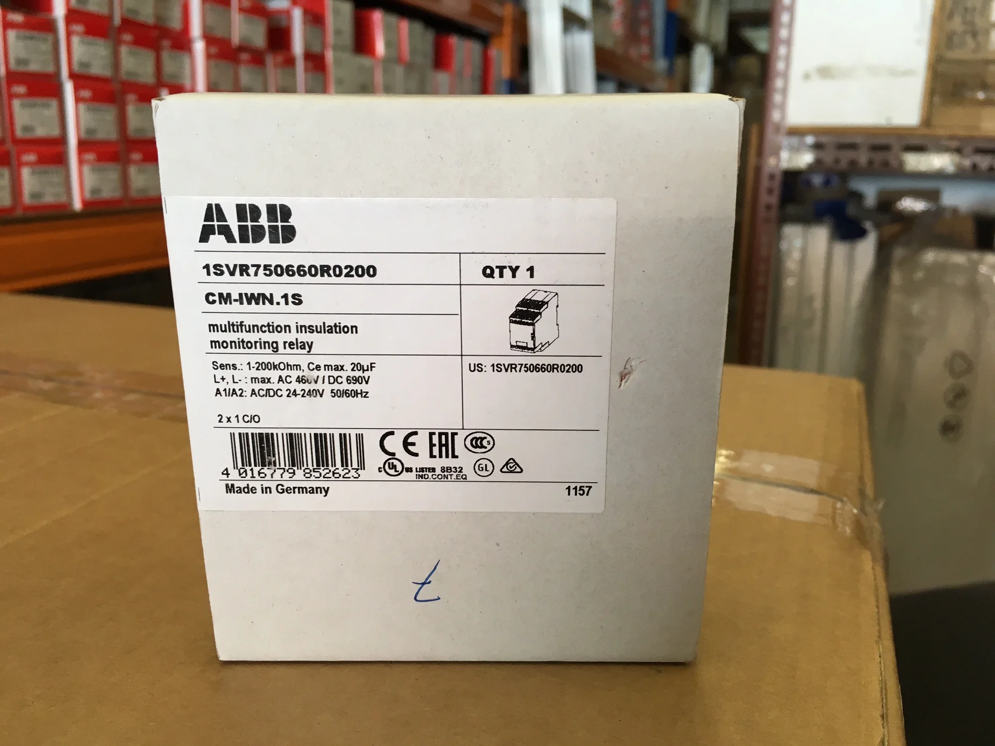 

Оригинальный импортный монитор изоляции ABB, телефон 10108134;