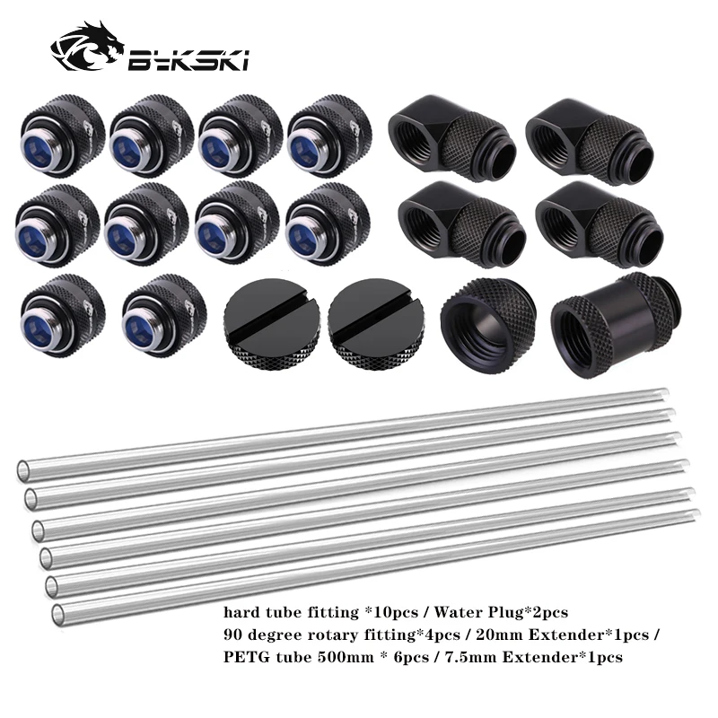 BYKSKI Fitting 90 Degree Hard Tube Fittings/Tube Kits Water